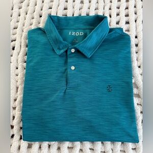 IZOD Men's Teal Polo Shirt